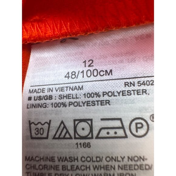 Banana Republic Red Size 12 Sleeveless Belted Jumpsuit NWT - Picture 13 of 15